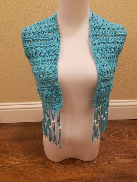 Layla Vest Crochet Pattern, Girls' Sizes 10, 12, 14