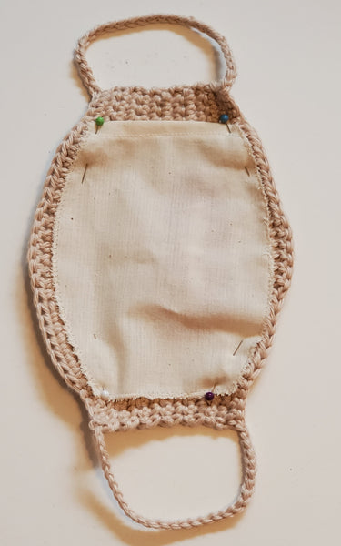 Lips Face Mask Crochet Pattern
