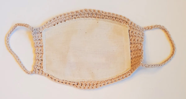 Flames Face Mask Crochet Pattern