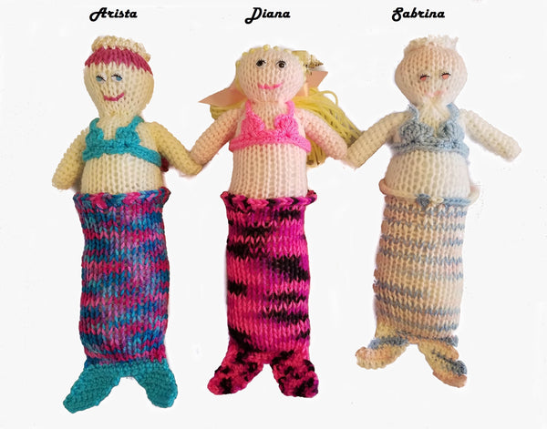 Mermaid Doll Pattern for Addi Pro Knitting Machine