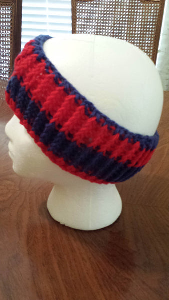 Football Earwarmer Knit Pattern