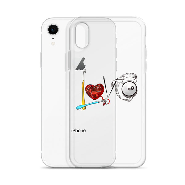 Love Crochet iPhone Case