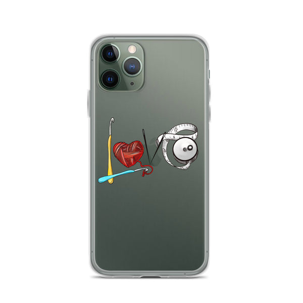 Love Crochet iPhone Case