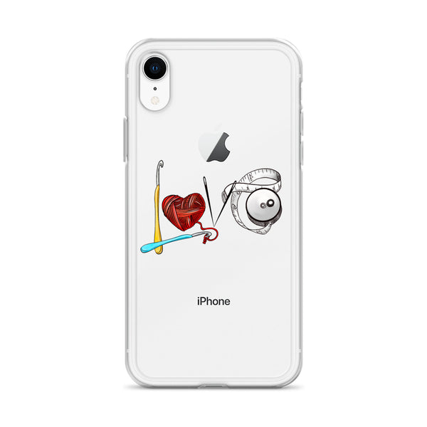 Love Crochet iPhone Case