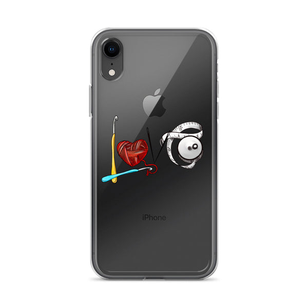 Love Crochet iPhone Case