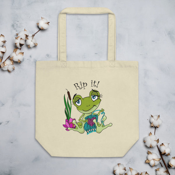 Rip It! Frog Eco Tote Bag