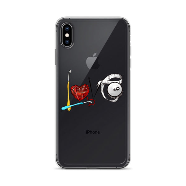 Love Crochet iPhone Case