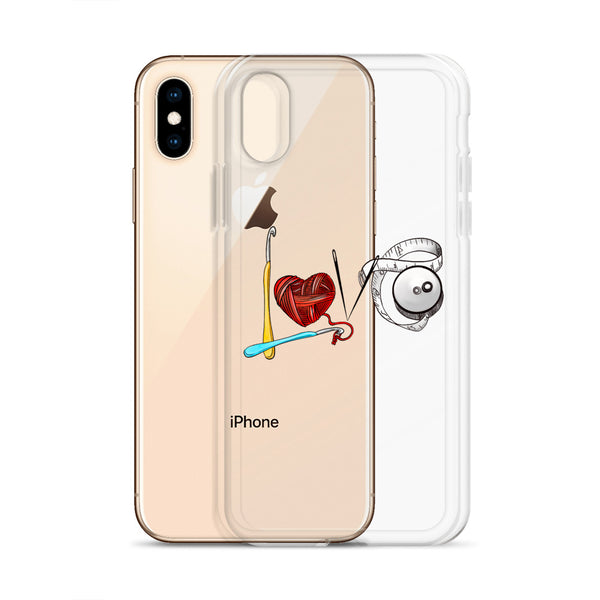 Love Crochet iPhone Case