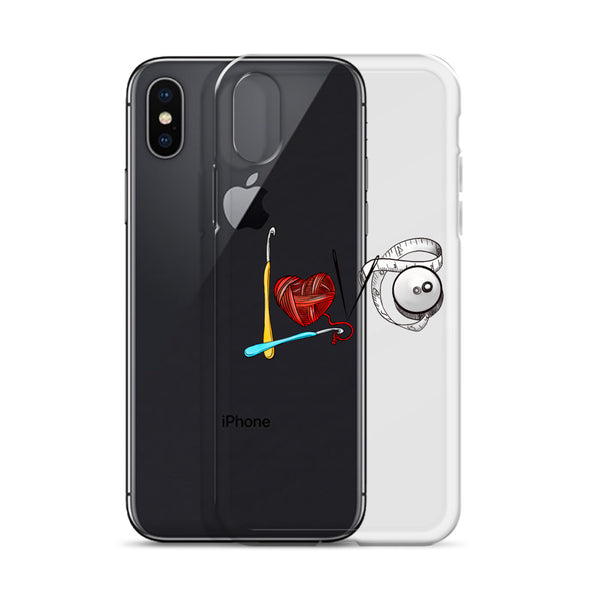 Love Crochet iPhone Case