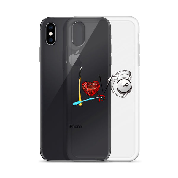 Love Crochet iPhone Case