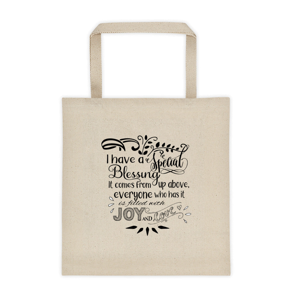 "Special Blessing" Tote bag
