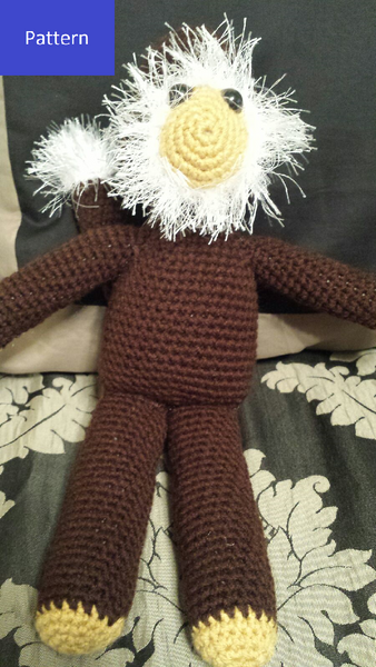 Bearded Monkey Crochet Pattern