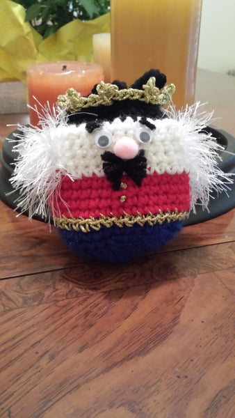 Nutcracker Gift Bag Crochet Pattern in PDF Format