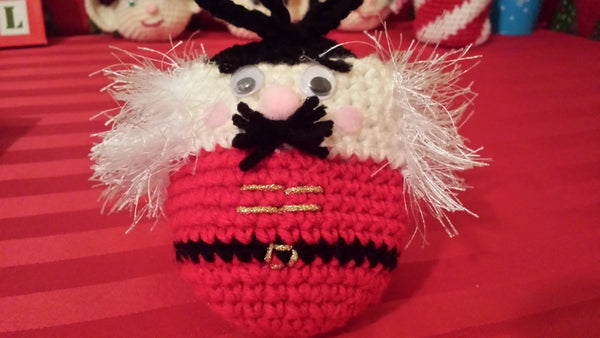 Nutcracker Gift Bag Crochet Pattern in PDF Format
