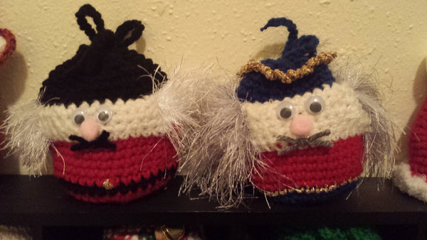 Nutcracker Gift Bag Crochet Pattern in PDF Format