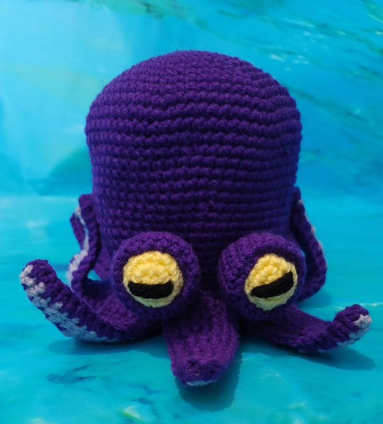 Crochet Eyeglass Holder Pattern Octopus, Amigurumi Octopus Crochet Pattern