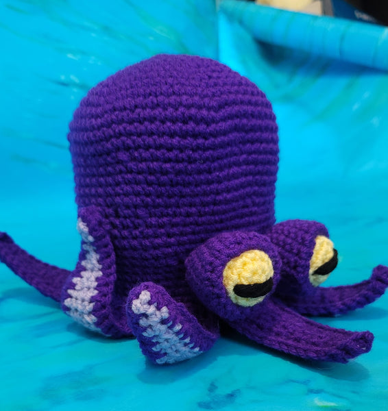 Crochet Eyeglass Holder Pattern Octopus, Amigurumi Octopus Crochet Pattern