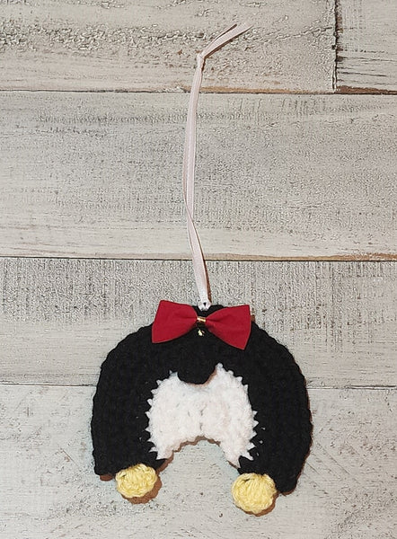 Penguin Butt Ornament Crochet Pattern - My Fingers Fly