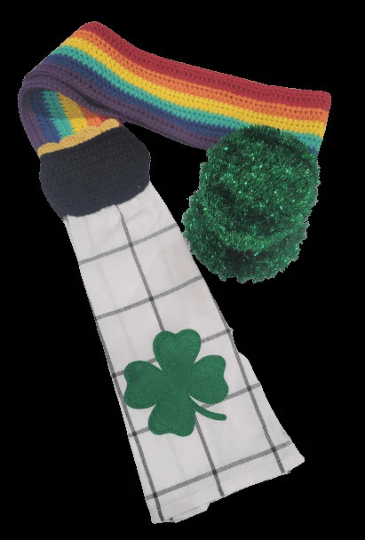 Pot of Gold Kitchen Boa Crochet Pattern - My Fingers Fly