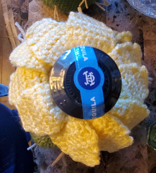 Prickly Pear Liquor Bottle Crochet Pattern