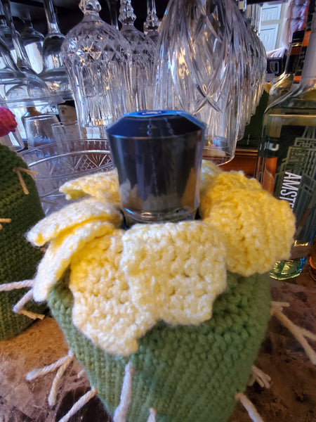 Prickly Pear Liquor Bottle Crochet Pattern