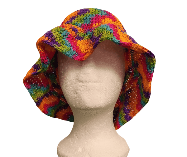 Pride Floppy Hat Crochet Pattern - My Fingers Fly