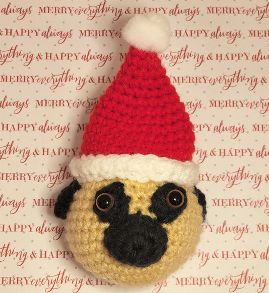 Pug Ornament Crochet Pattern