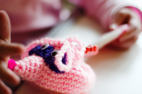 Raccoon Goody Bag Crochet Pattern