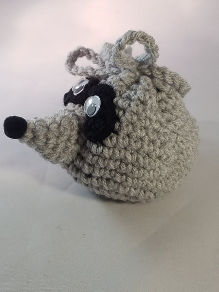 Raccoon Goody Bag Crochet Pattern