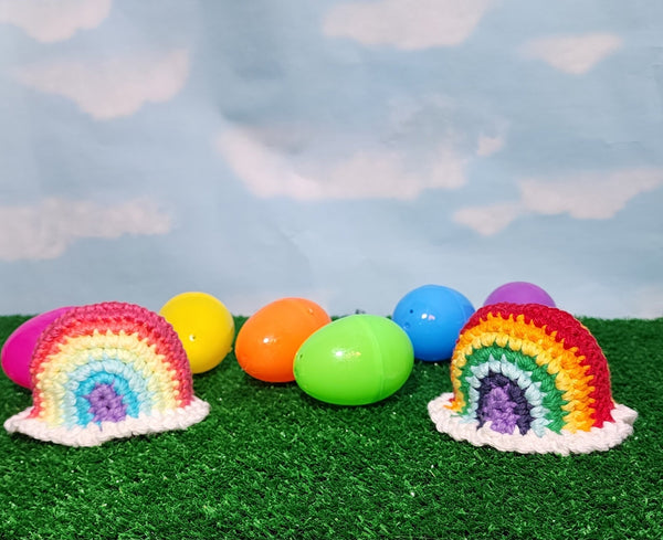 Rainbow Egg Cozy Crochet Pattern - My Fingers Fly