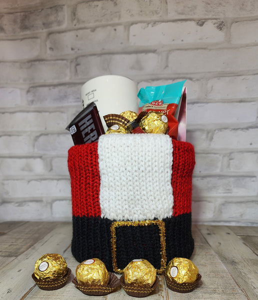 Santa Claus Gift Basket Addi King Pattern