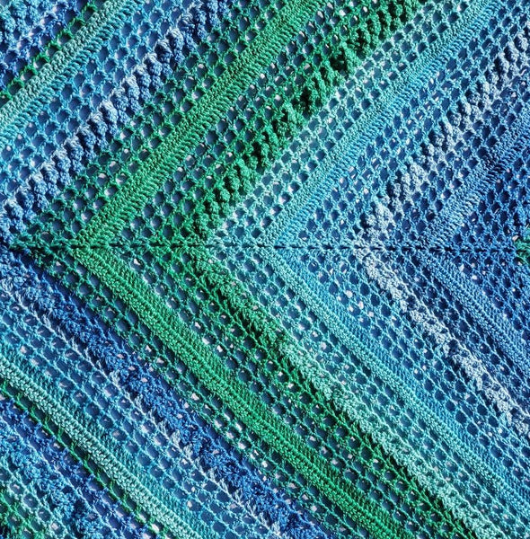 Texas Bluebonnet Shawl Crochet Pattern
