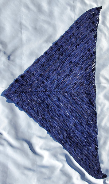 Texas Bluebonnet Shawl Crochet Pattern