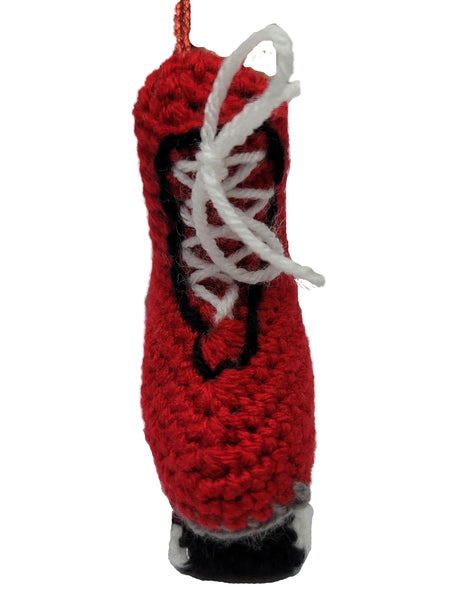 Roller Skate Ornament Crochet Pattern