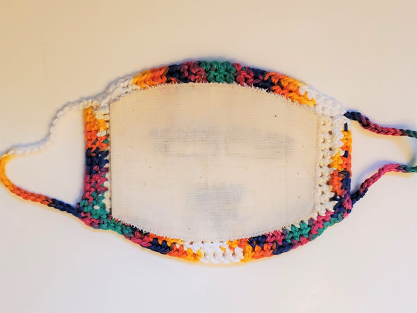 Sugar Skull Face Mask Crochet Pattern