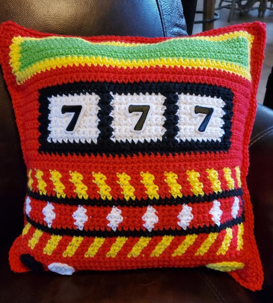 Slot Machine Pillow Crochet Pattern