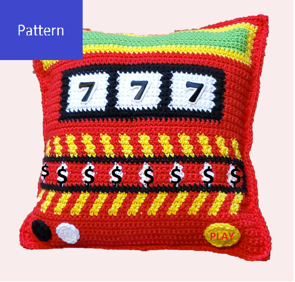 Slot Machine Pillow Crochet Pattern