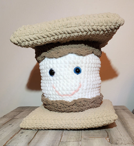 Smores Pillow Crochet Pattern