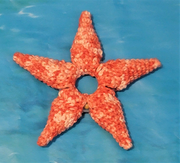 Starfish Baby Rattle Crochet Pattern
