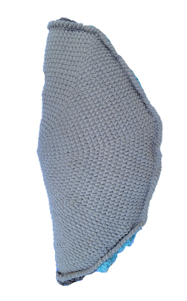 Taco Pillow Crochet Pattern With Blanket Yarn