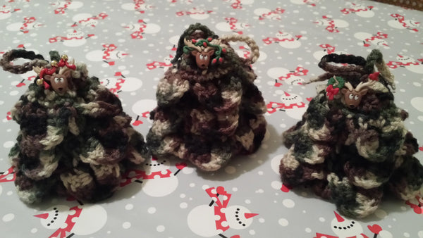 Christmas Tree Gift Bag Crochet Pattern