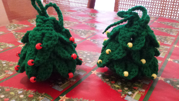 Christmas Tree Gift Bag Crochet Pattern