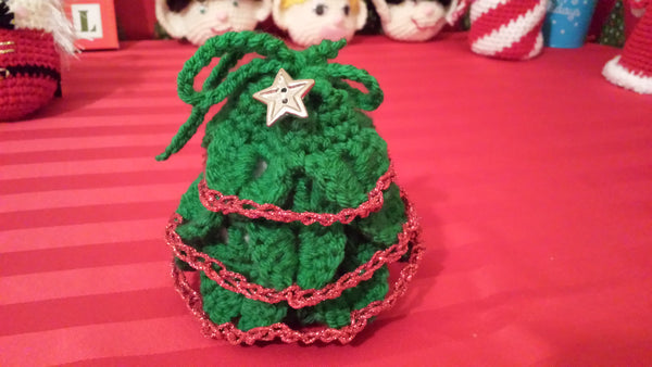 Christmas Gift Bags Crochet Pattern Ebook in PDF Format