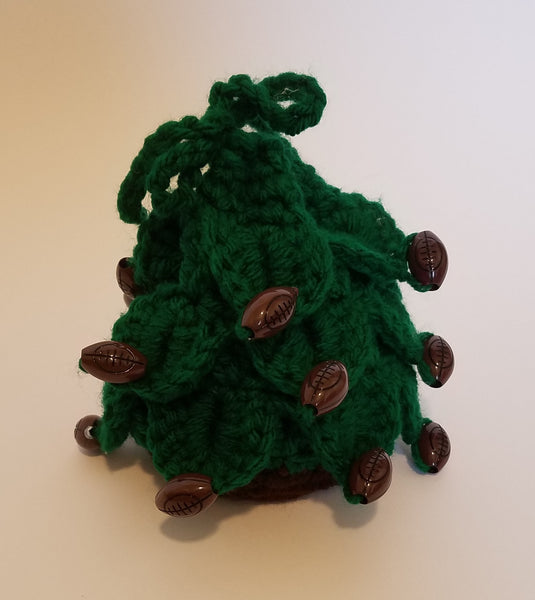 Christmas Tree Gift Bag Crochet Pattern