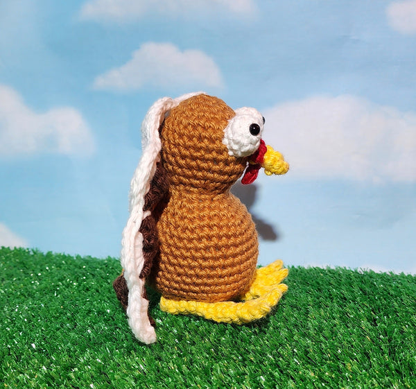 Scared Turkey Crochet Pattern