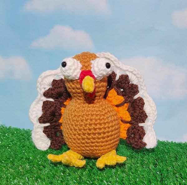 Scared Turkey Crochet Pattern