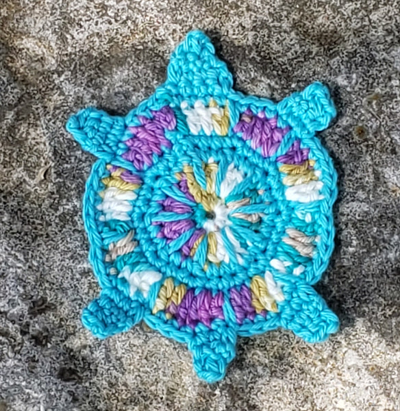 Turtle Motif Crochet Pattern