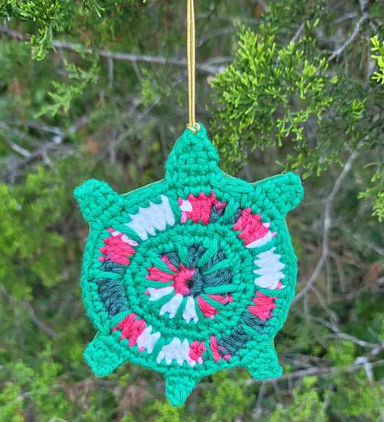 Turtle Ornament Crochet Pattern