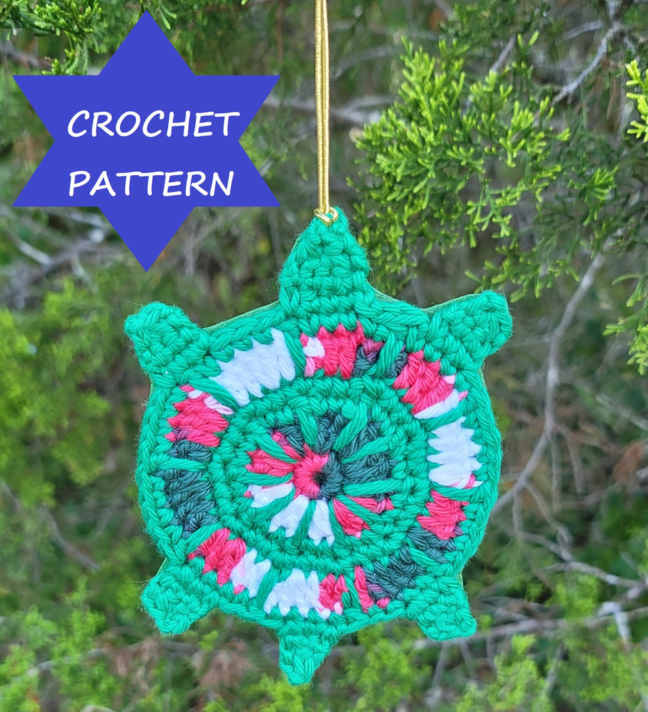 Turtle Ornament Crochet Pattern