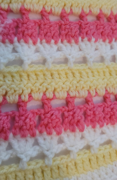 Crochet Pattern Tutti Frutti Girl's Poncho, Girls Fashion Poncho